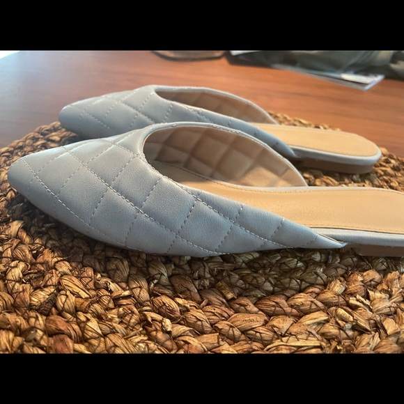 Loft baby blue slide flats - Picture 3 of 5
